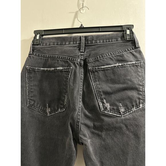 Agolde Cherie High Rise Straight Black size 26 - Picture 8 of 9